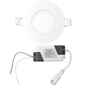 Downlight LED opal 3W 6000ºK 120º blanco