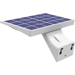 Aplique LED solar pared 5W 6000ºK con sensor blanco