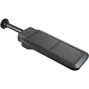 Farola Solar Led 24W Recargable con sensor y panel integrados