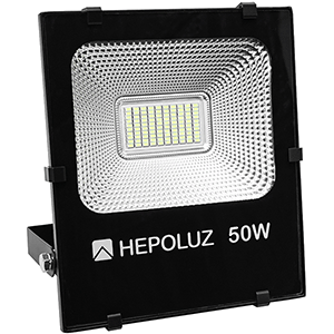 Proyector LED SMD HQ 50W 6000ºK negro