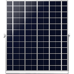 Proyector LED solar100W 6000ºK panel monocristal