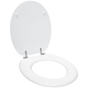 Tapa WC DM 18'' Caída amortiguada blanca