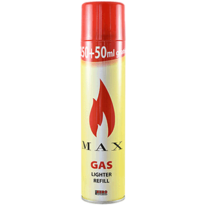 Tubo recarga gas encendedor 300ml