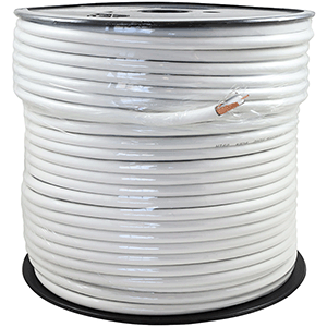 Coaxial HQ RG6 blanco