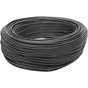 Unipolar flexible aislado PVC sin halógenos 1.5mm² 200m negro