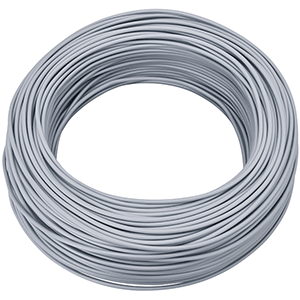 Unipolar flexible aislado PVC sin halógenos 2.5mm² 100m gris