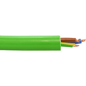 Manguera RZ1-K libre halógenos 0.6/1kV 3x1.5mm² 100m verde