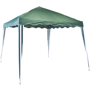 Velador extensible poliéster 2.7x2.7m verde