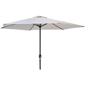 Parasol de poliéster 3m beige