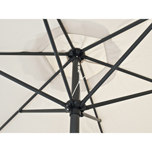 Parasol de poliéster 3m beige