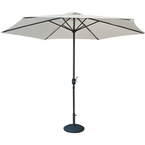 Parasol de poliéster 3m beige