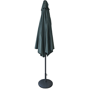 Sombrilla parasol verde 3m con volante