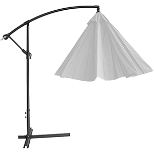 Parasol colgante beige 2x3m