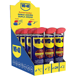 WD40 doble acción 500ml expositor 12 uds