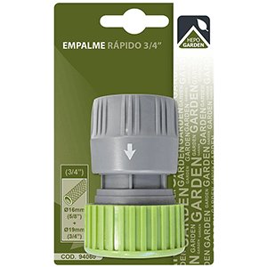 Empalme rápido 3/4''