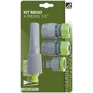 Set de riego 1/2'' 4 uds