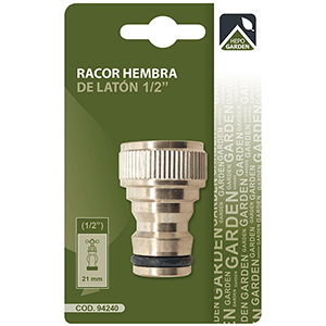 Racor de latón H 1/2'' 