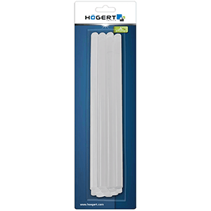 Barras termopegado Ø11.2x250mm transparente 12 uds