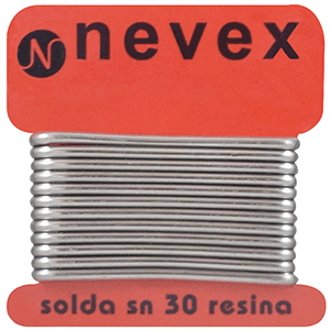 Estaño sn30 2mm cartón 16 uds