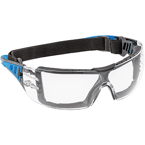 Gafas de protección con lentes ( transparente/azul ).